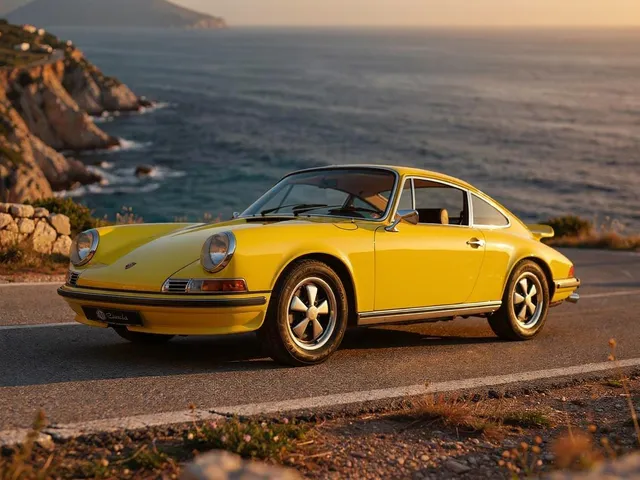 Porsche 911 T 2.4 Ölklappe