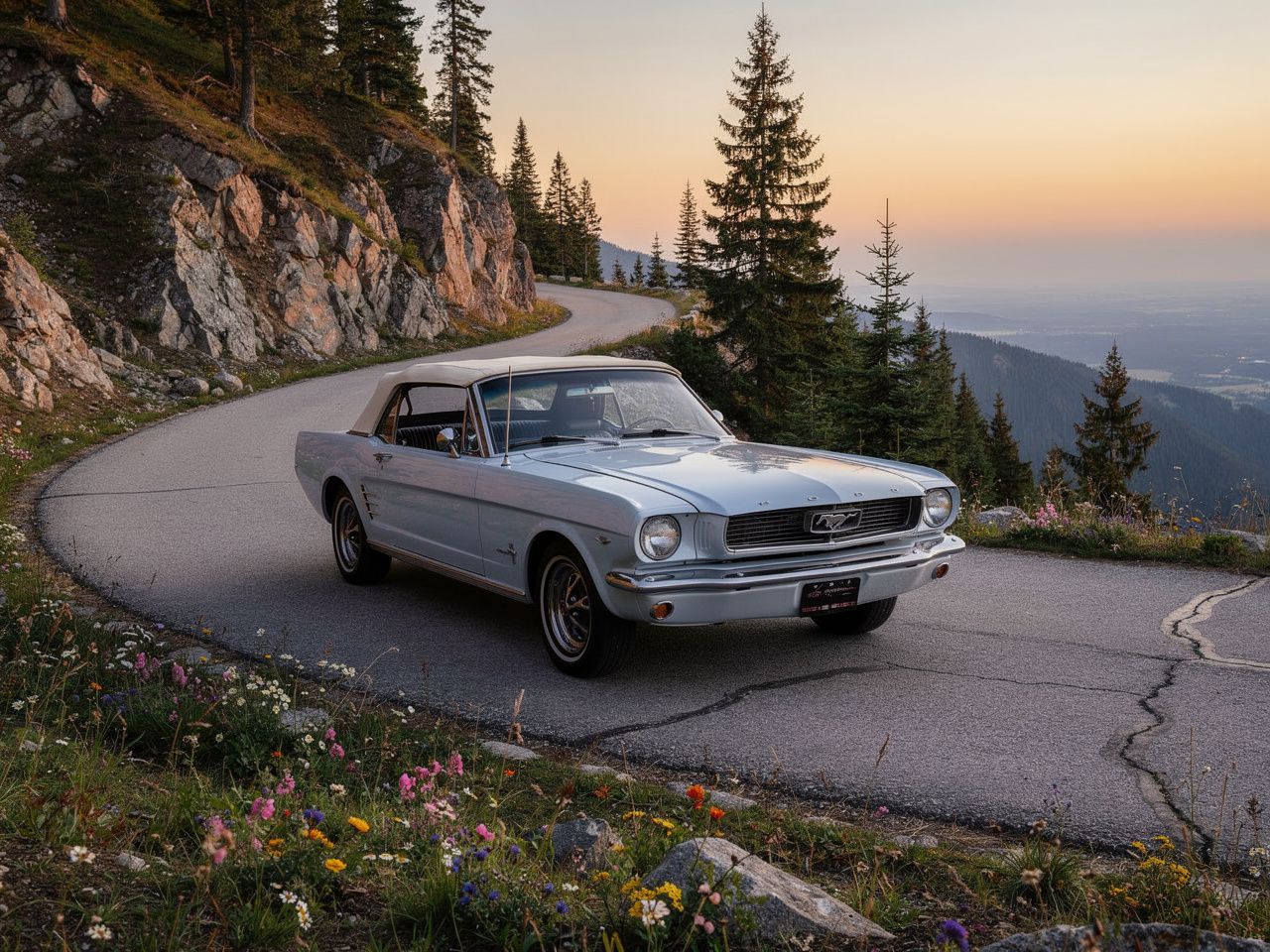 1966 Ford MUSTANG Cabriolet 289 code A toutes options
