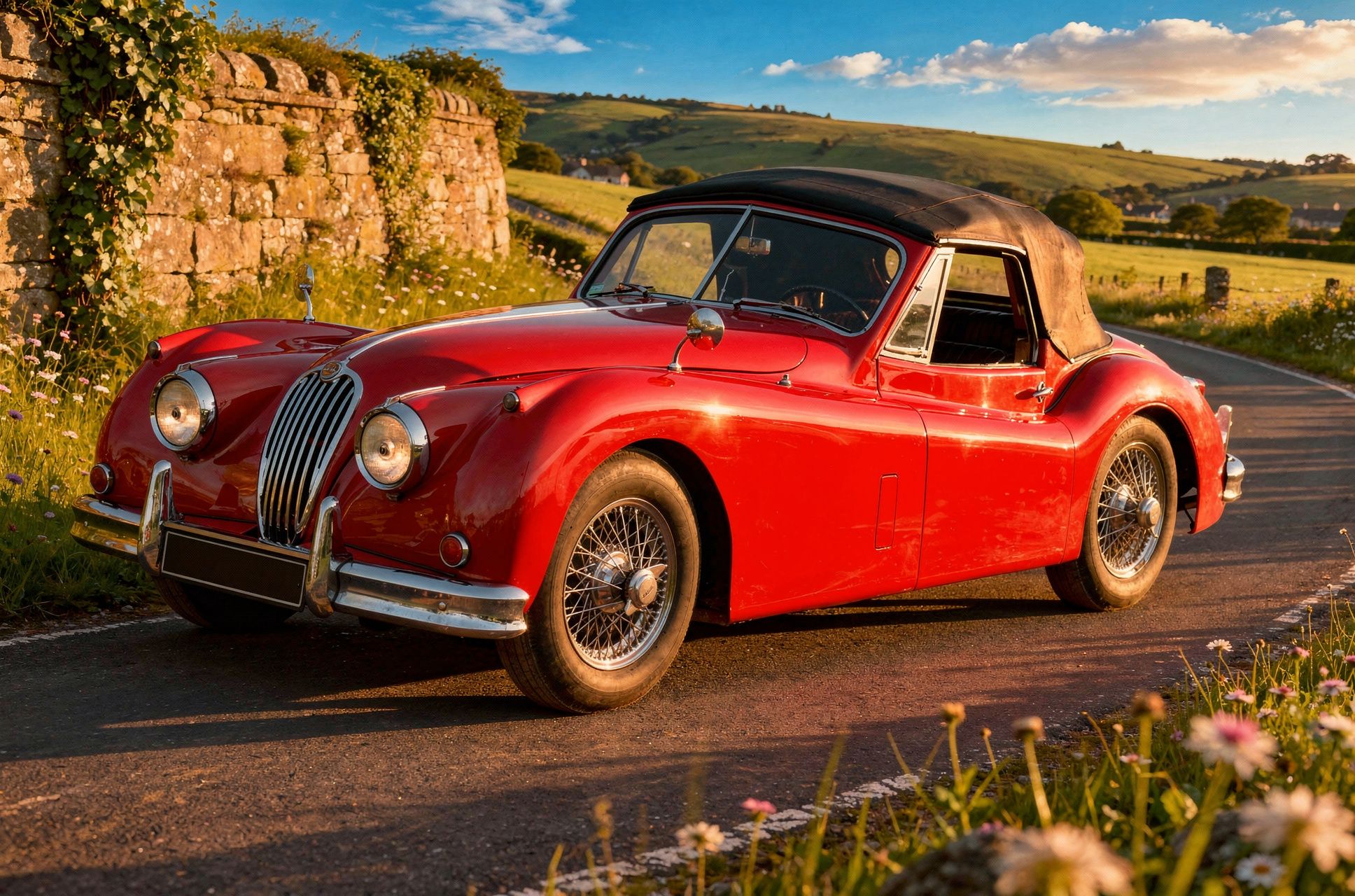 1956 Jaguar XK 140 DHC