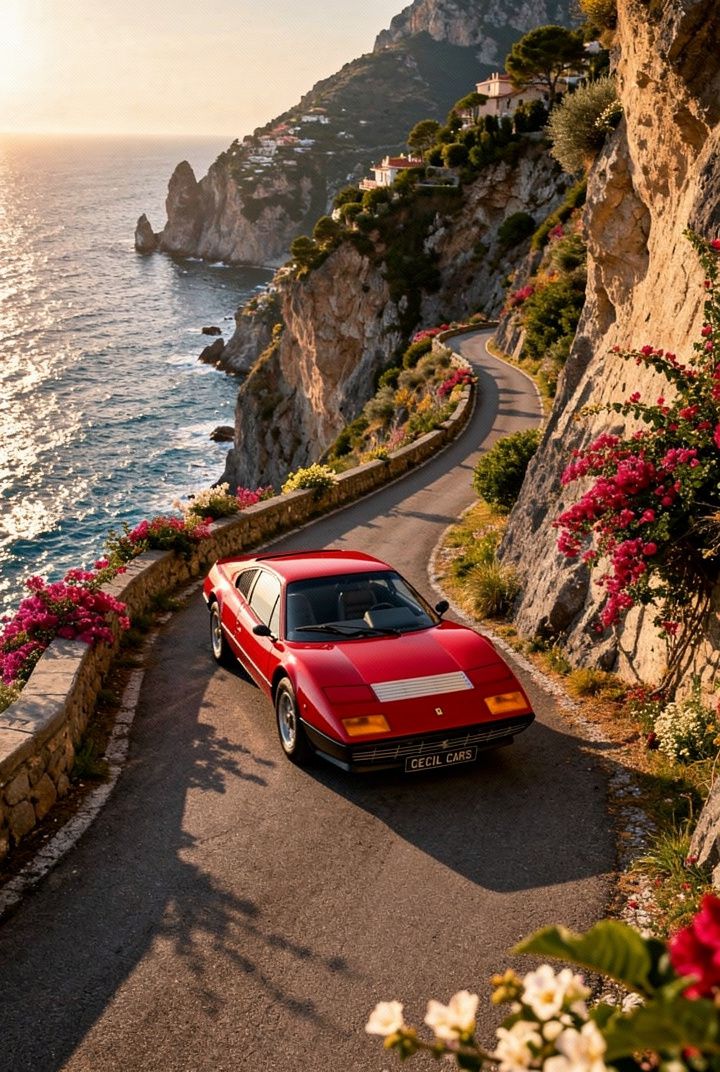 1980 Ferrari BB512 carburatori