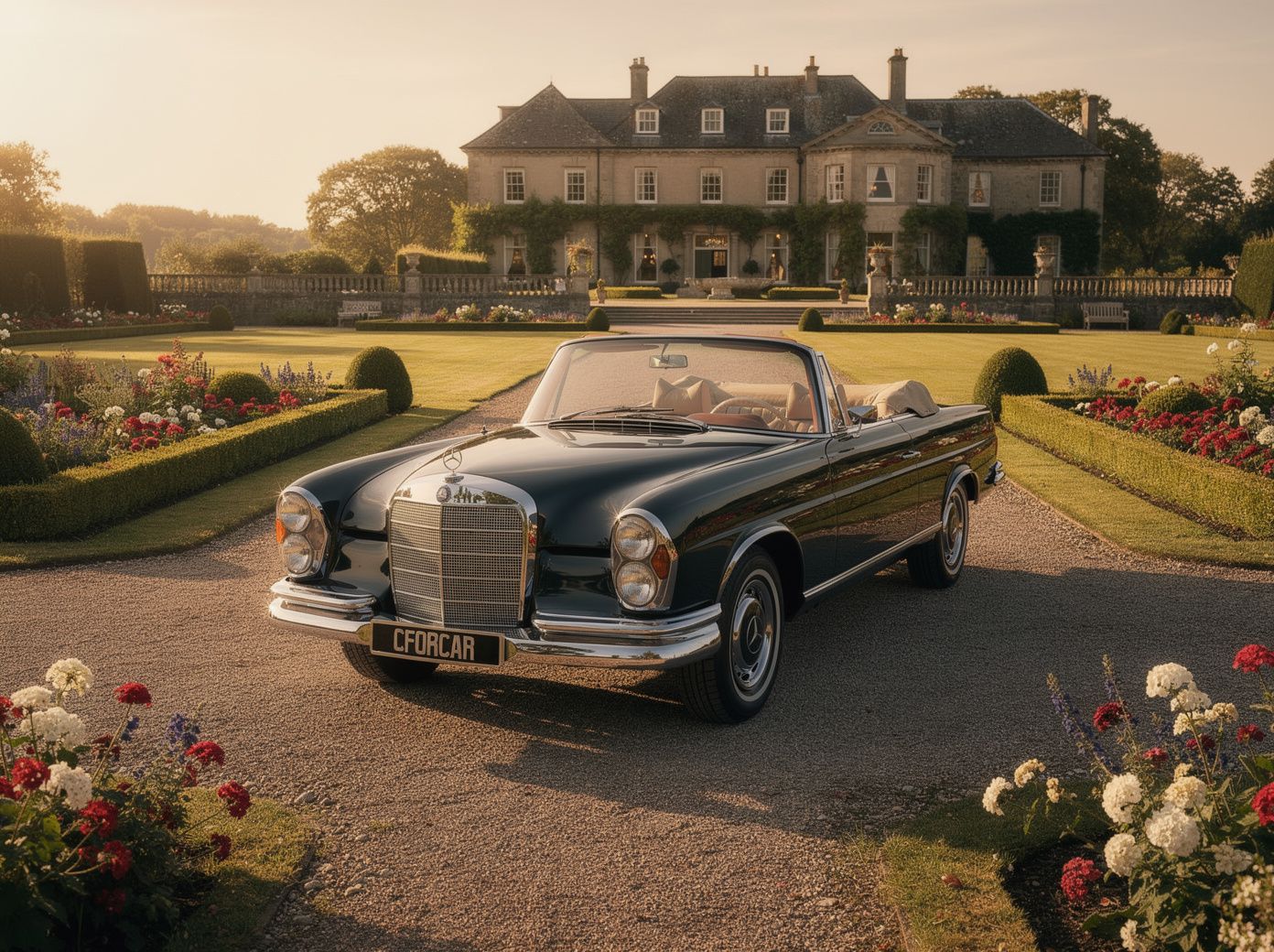 1967 Mercedes 250SE Cabriolet Concours