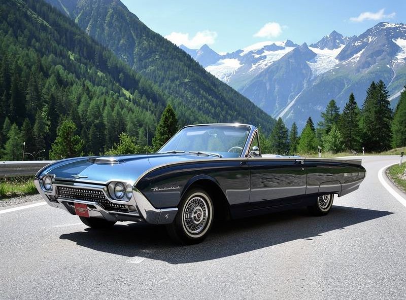 1962 Ford Thunderbird Convertible Third Generation