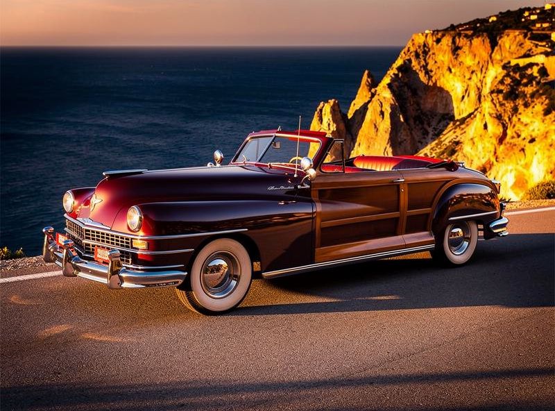 1947 Chrysler Town and Country 2 door Convertible