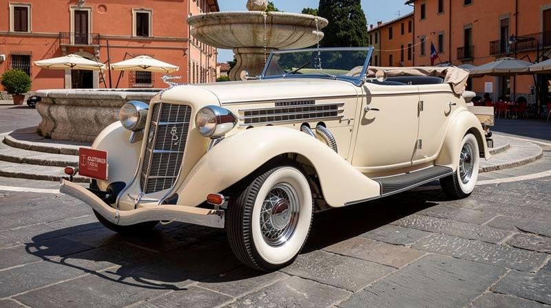 1936 Auburn 852 SC Phaeton Sedan