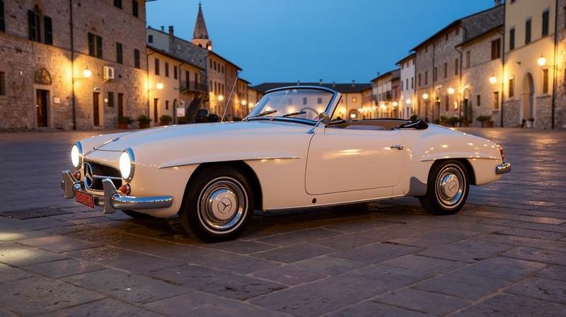 1958 Mercedes-Benz 190 SL + Hardtop