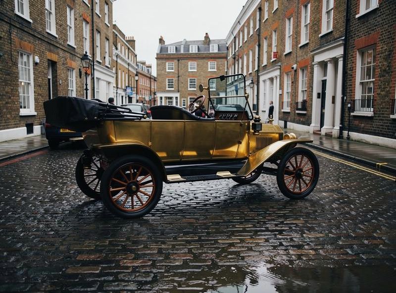 1913 Ford T Touring Brass
