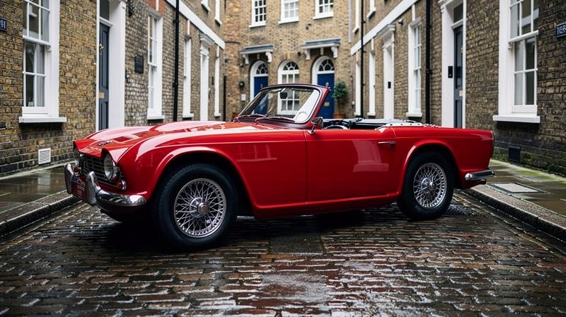 1963 Triumph TR4 + Overdrive