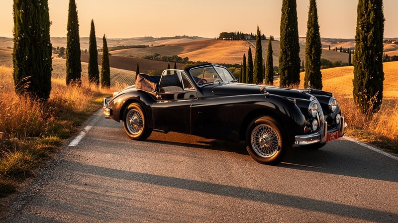 1957 Jaguar XK 140 DHC
