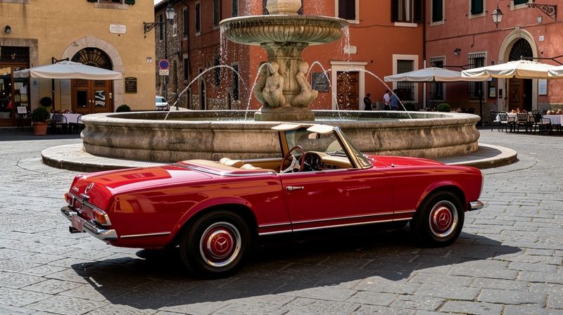 1968 Mercedes-Benz 250 SL + Hardtop