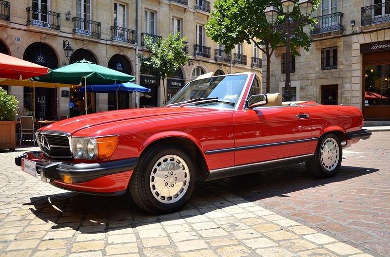 1987 MERCEDES 560 SL + Hard Top