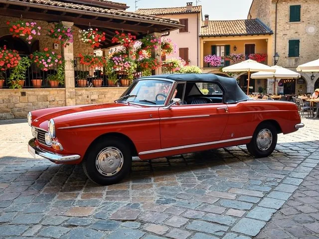 PEUGEOT - 404 Cabriolet injection