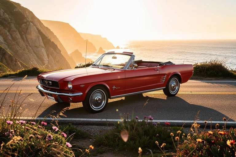 1966 FORD Mustang 289 Ci Cabriolet