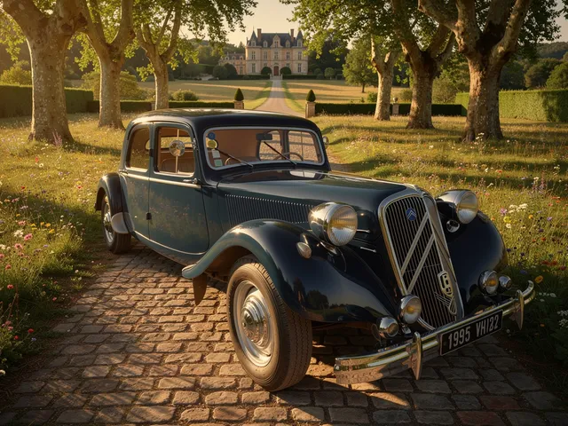 Citroen Traction Traction/15 Citroën 15-6 h de 1955
