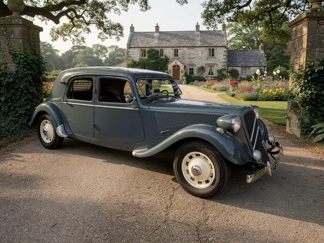 Citroen Traction Traction/15 Citroën 15-6 ex baron d'erlanger