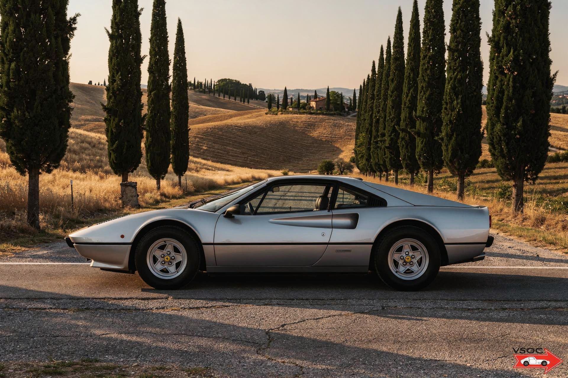 1977 Ferrari 308 GTB ‘Argento Auteuil’