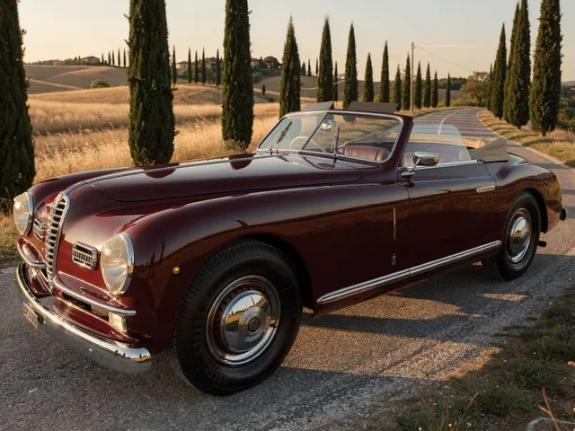 Alfa Romeo 6C 2500 Passo Corto Super Sport Cabriolet by 1949