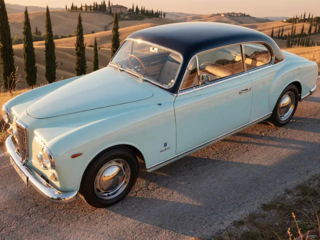 Lancia Aurelia B53 Coupe by Allemano 1952